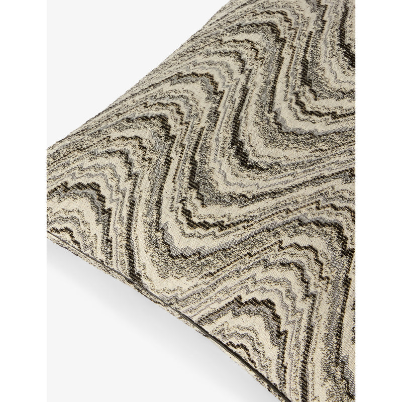 Missoni Home Ortigia zigzag jacquard cushion 40cm, UK version