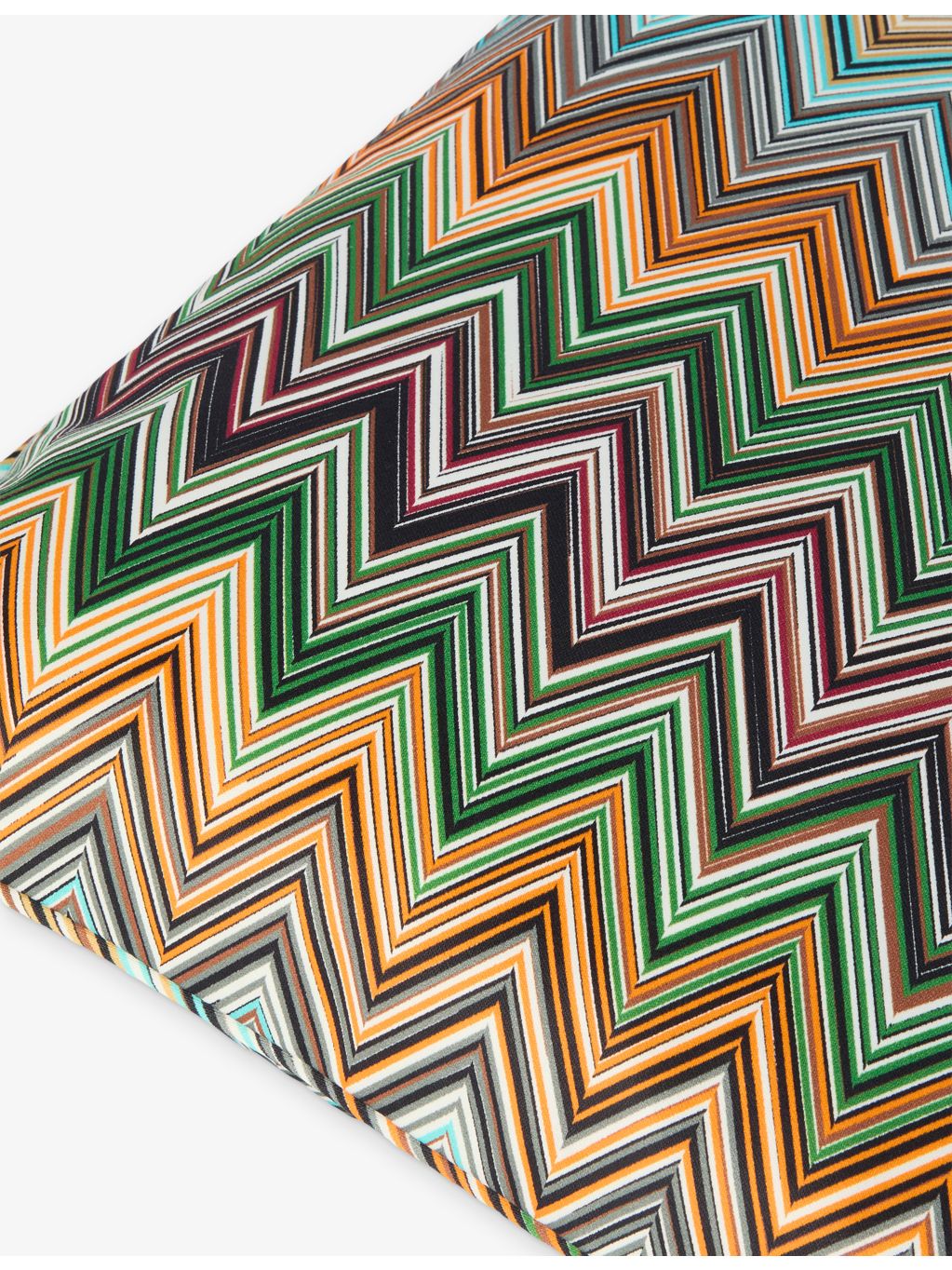 Missoni Home Jarris zigzag cotton cushion 40cm, imported from the UK