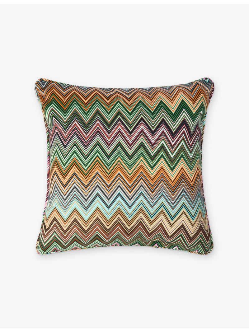 Missoni Home Jarris zigzag cotton cushion 40cm, imported from the UK