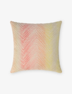 Missoni Home chevron woven cushion 50cm square - British product