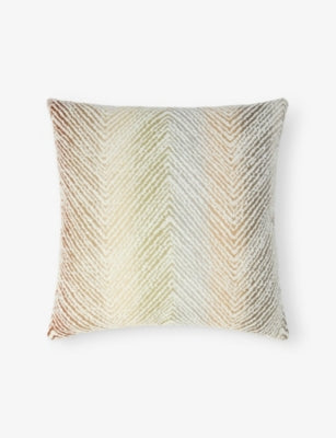 Missoni Home chevron woven cushion 50cm square - British product