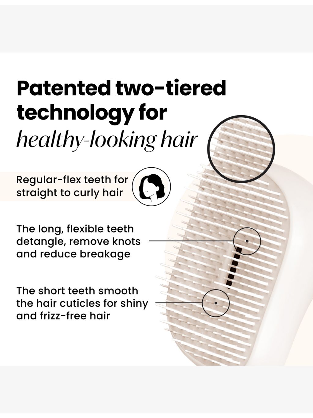 Tangle Teezer Compact Styler hairbrush 105g, UK version
