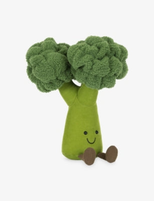 Jellycat Amuseables Broccoli soft toy 24cm tall (British brand)