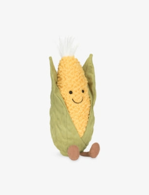 Jellycat Amuseables Sweetcorn soft toy 27cm, UK version