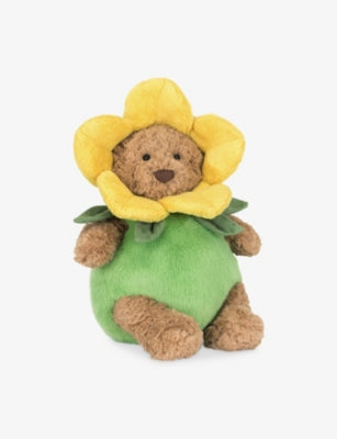Jellycat Bartholomew Bear soft toy daffodil outfit 26cm - British product