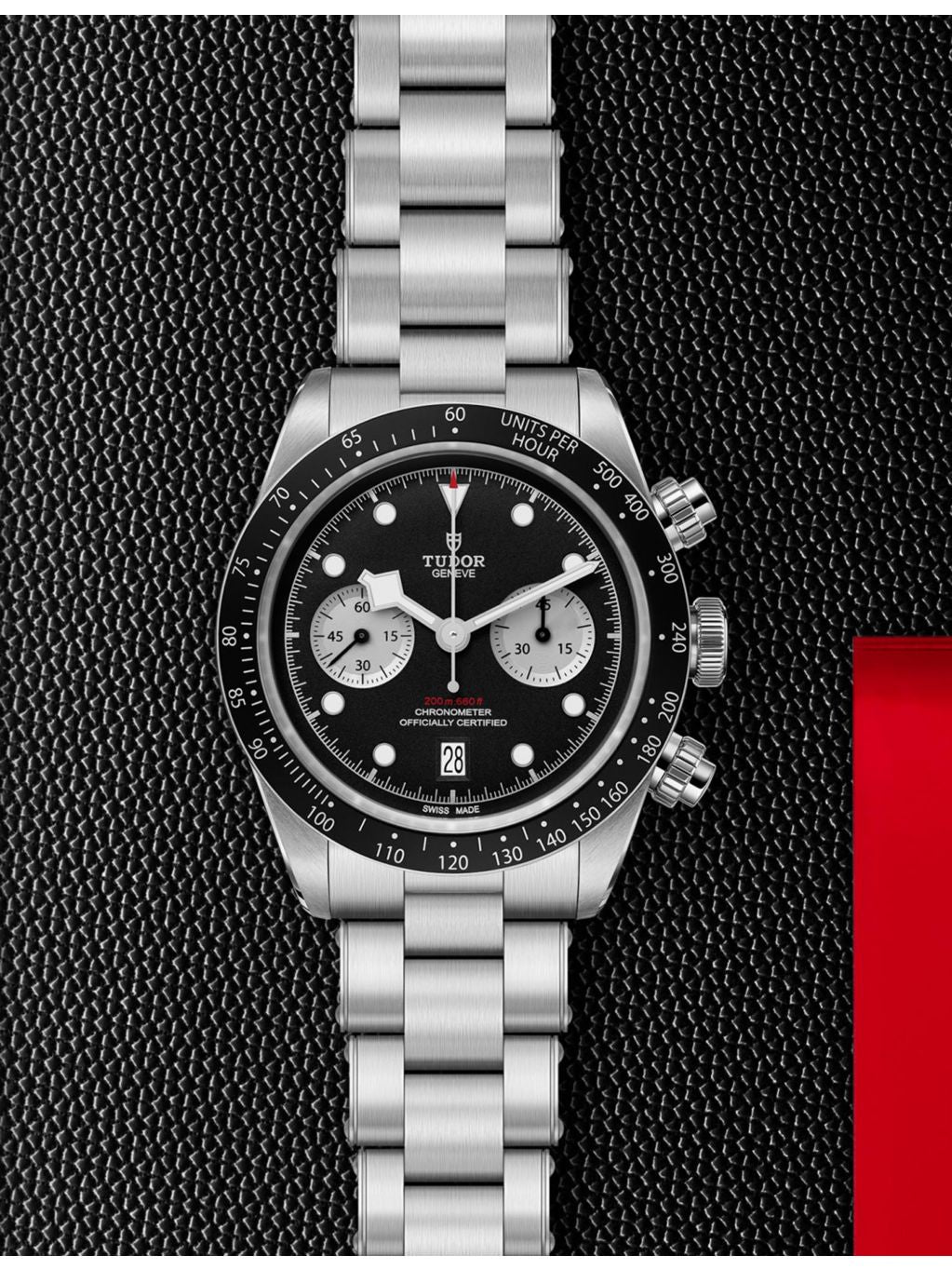 Tudor Black Bay Chrono automatic watch 41mm stainless steel (British brand)