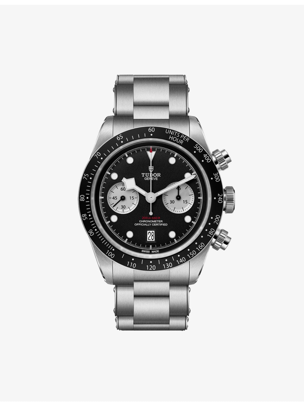 Tudor Black Bay Chrono automatic watch 41mm stainless steel (British brand)