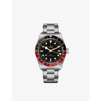 selfridges Tudor Black Bay 58 GMT Stainless-Steel Automatic Watch 39mm- Buy online at McGrocer