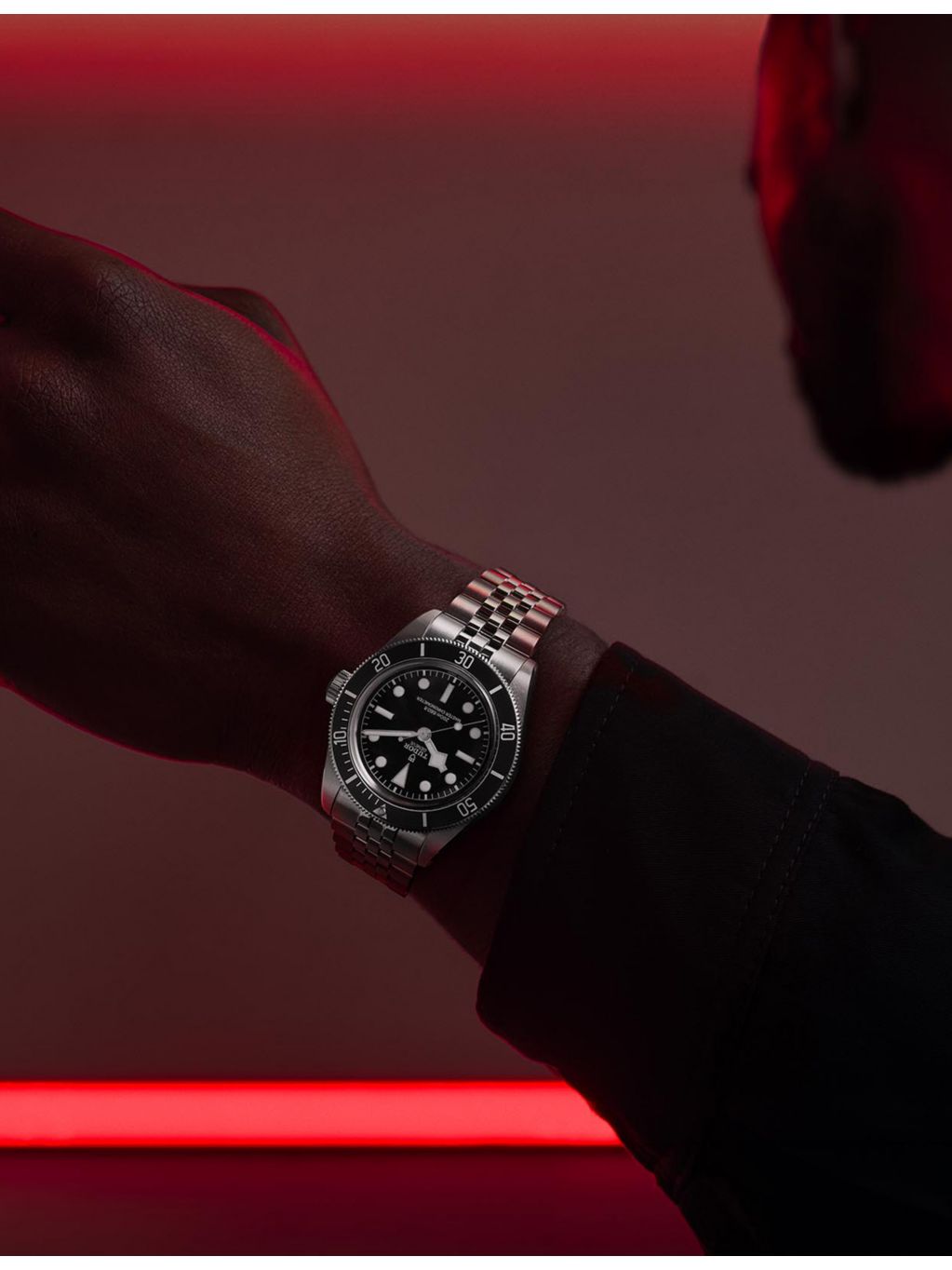 Tudor Black Bay stainless-steel automatic watch 41mm (British brand)