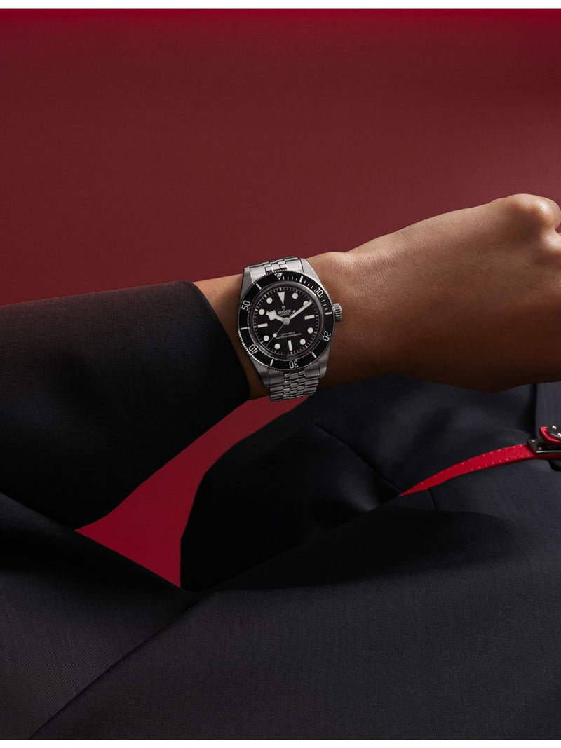 Tudor Black Bay stainless-steel automatic watch 41mm (British brand)