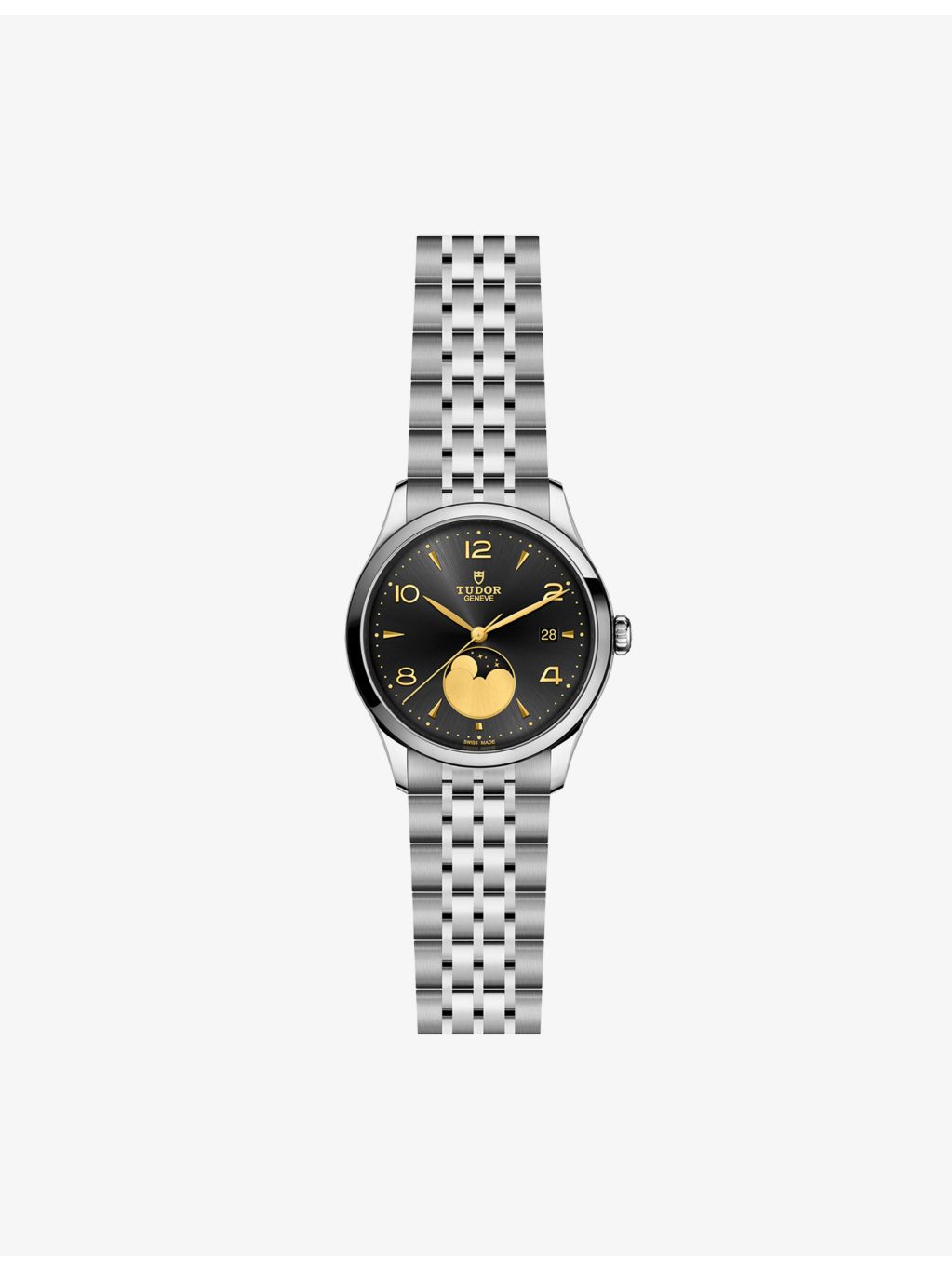 Tudor 1926 Luna automatic watch 39mm stainless steel, UK version