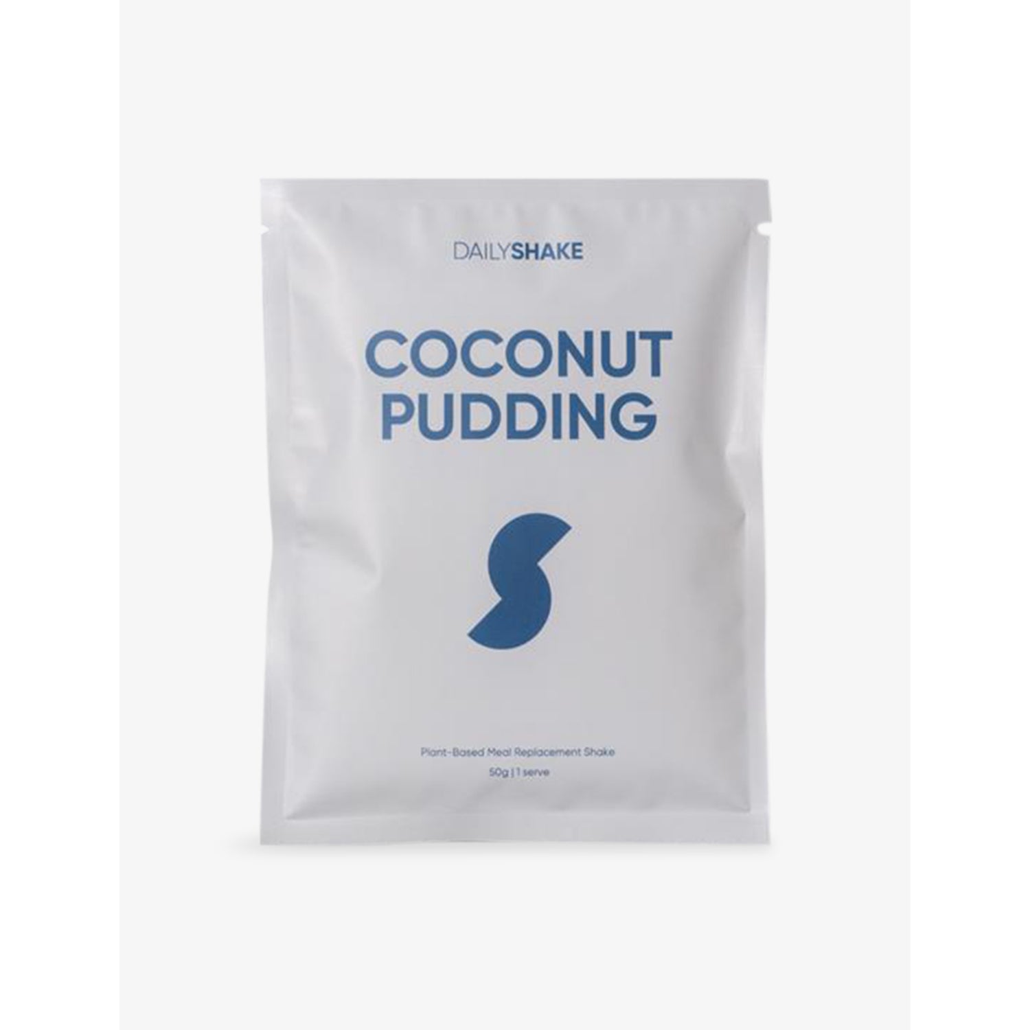 Daily Shakes coconut pudding sachet 50g, imported from the UK