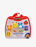 Squishmallows Pokémon figures pack of four 2.5cm - British product