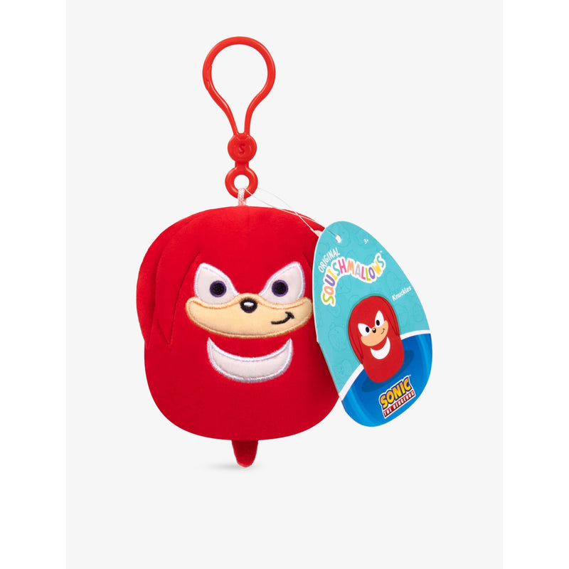 Squishmallows SEGA Sonic clip-on soft toy 9cm (British brand)