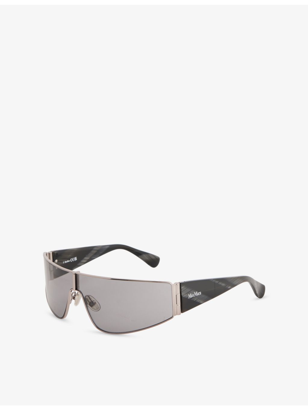 Max Mara shield acetate sunglasses lens width 6cm, UK version