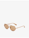 Max Mara square frame acetate sunglasses (British brand)