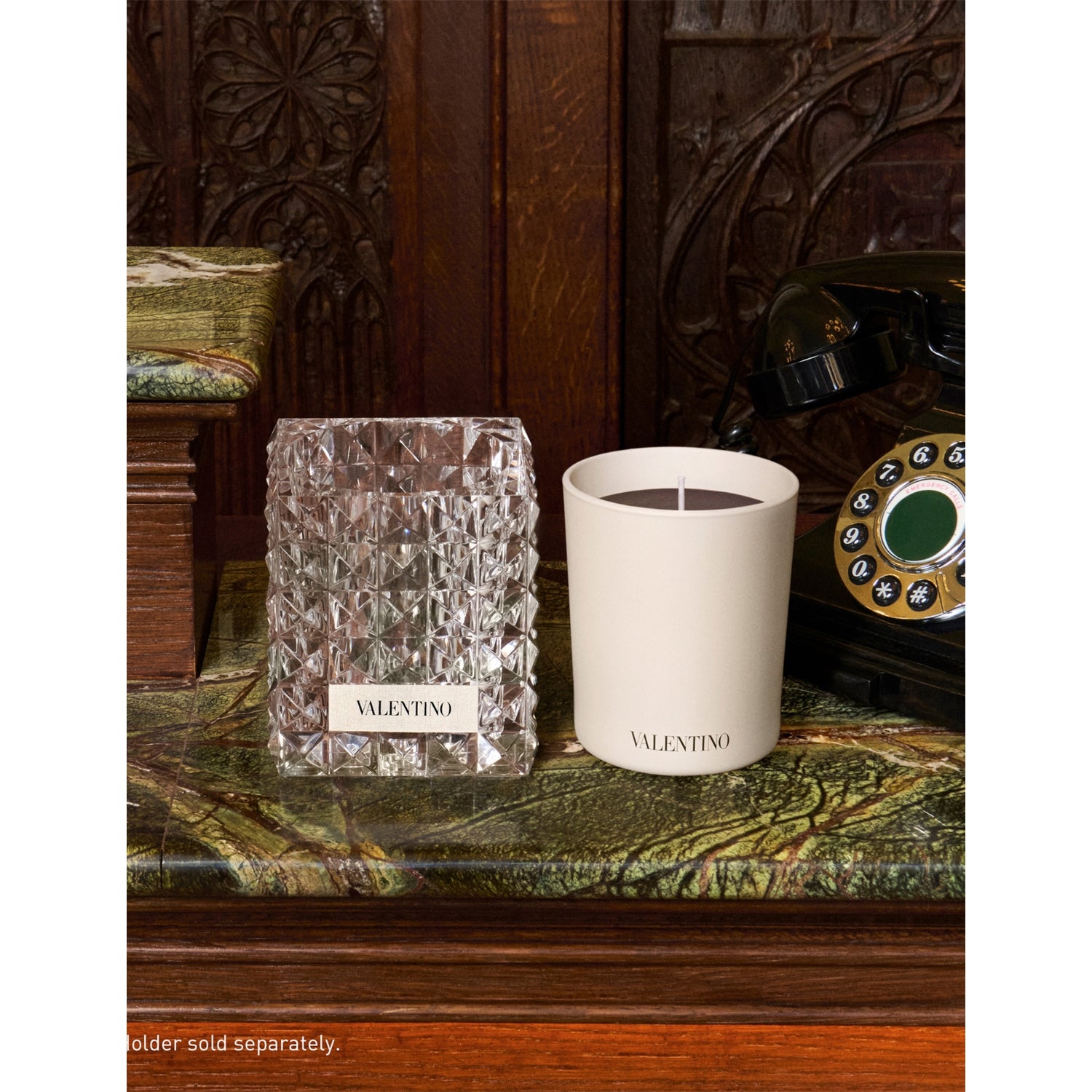Valentino Beauty Cire Noire scented candle 165g, imported from the UK