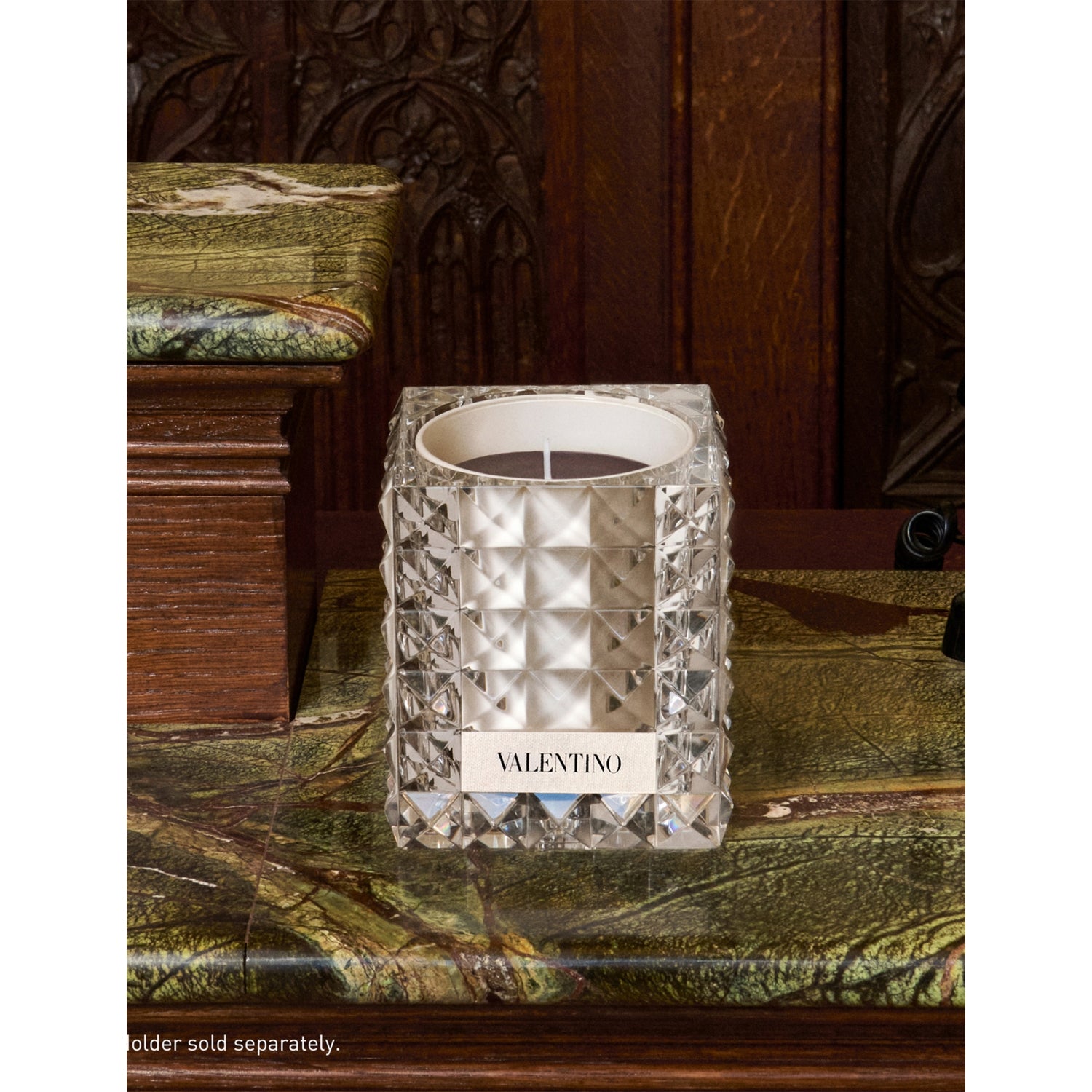 Valentino Beauty Cire Noire scented candle 165g, imported from the UK