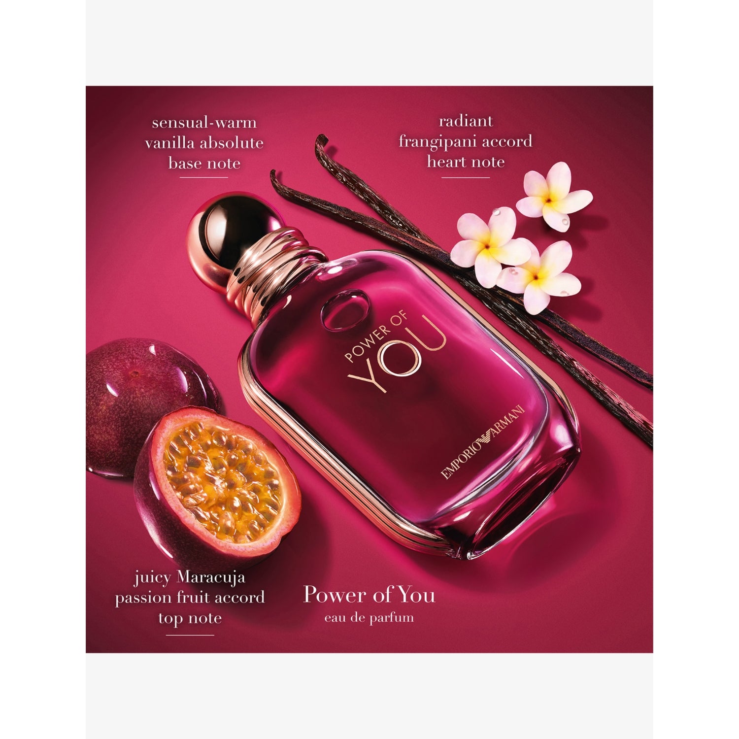 Emporio Armani Power Of You Eau de Parfum 30ml, imported from the UK
