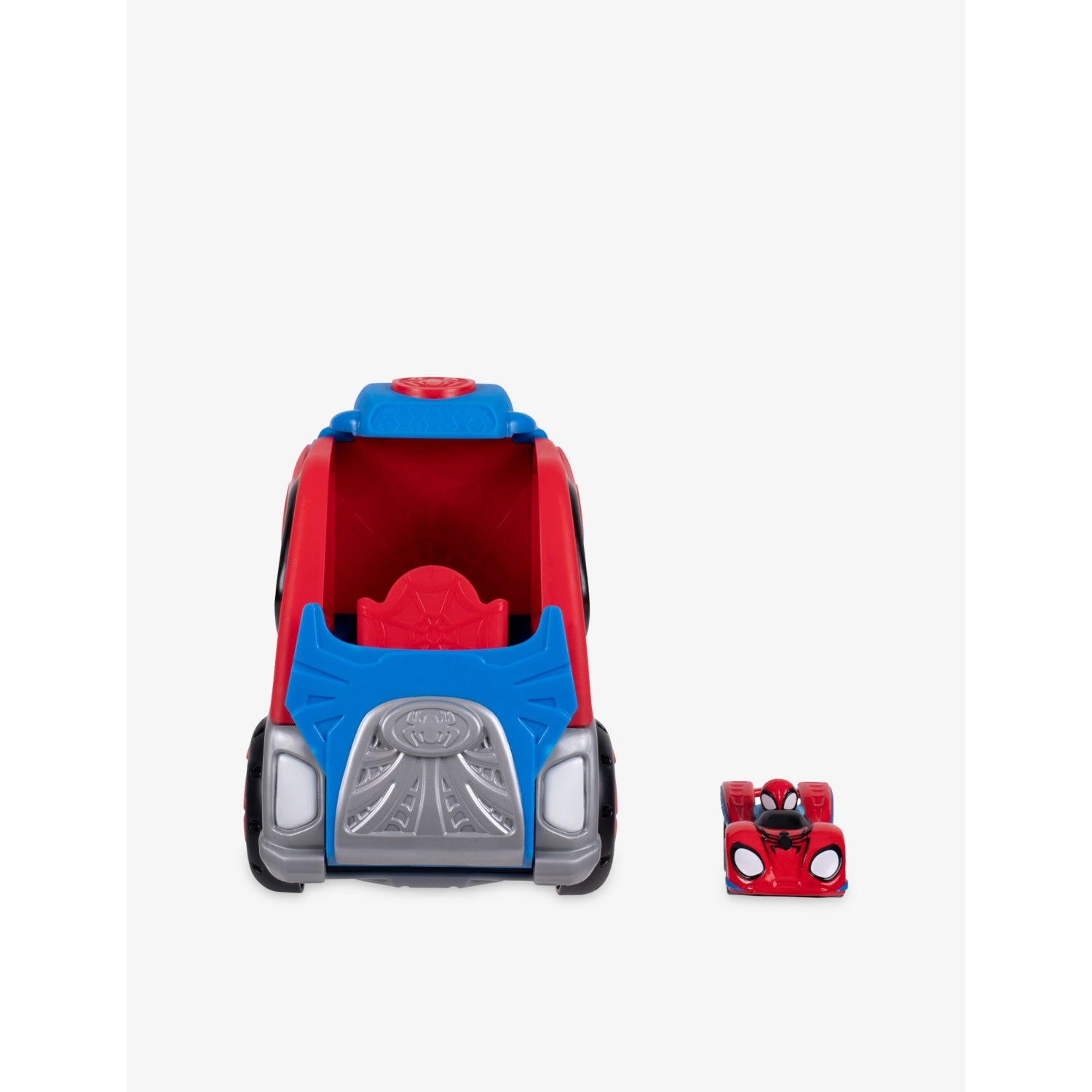 Spidey Transforming Hauler Raceway vehicle playset, UK version