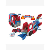 Spidey Transforming Hauler Raceway vehicle playset, UK version