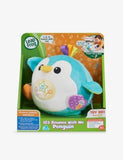 Leapfrog 123 Bounce Penguin interactive soft toy 14cm, imported from the UK