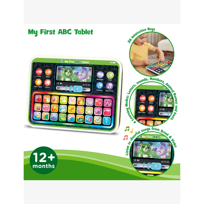 Leapfrog My First ABC Interactive Tablet toy, imported from the UK