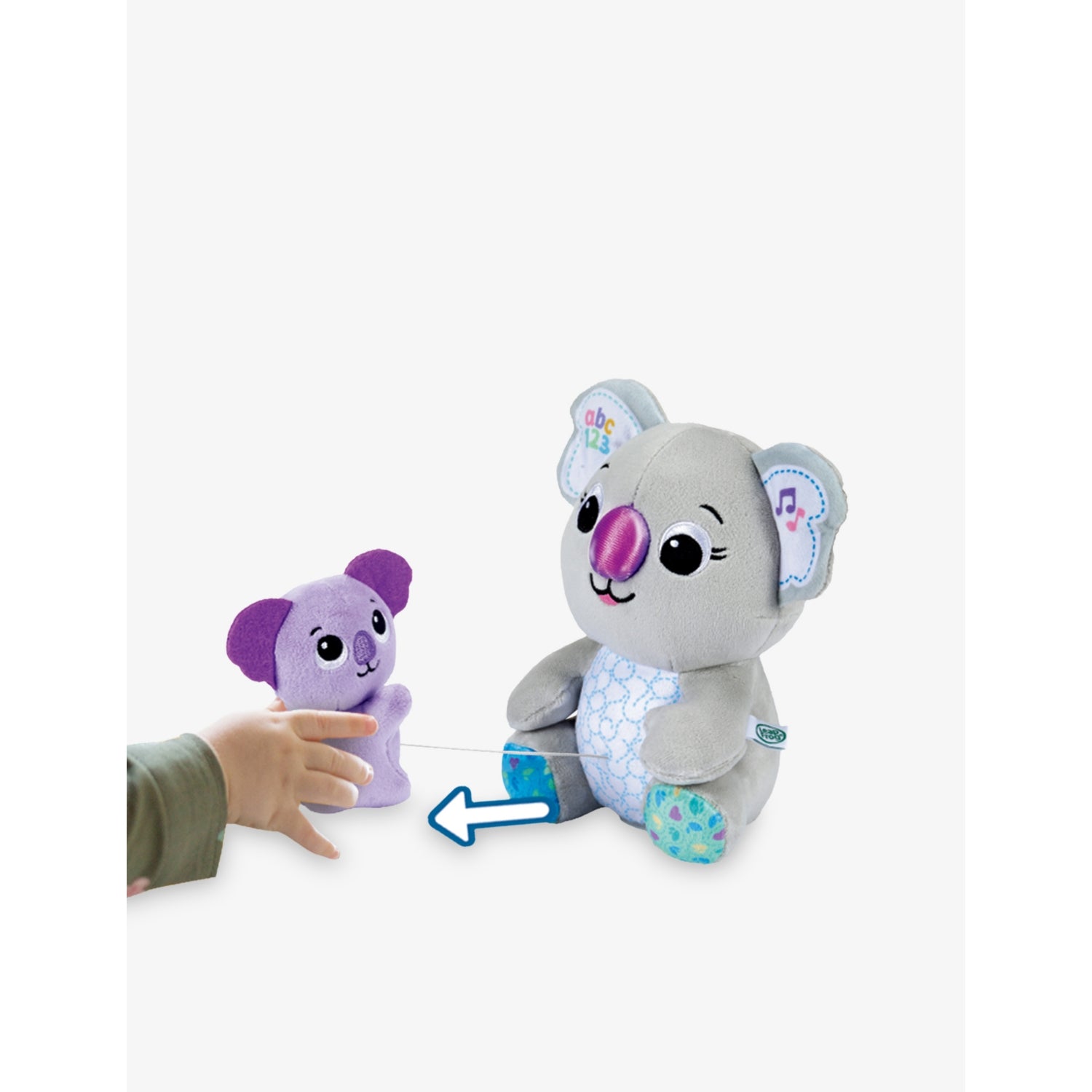 Leapfrog Cuddle Learning Koalas soft toy 18.5cm (British brand)