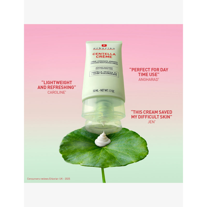 Erborian Centella Crème soothing moisturising cream 50ml (British brand)