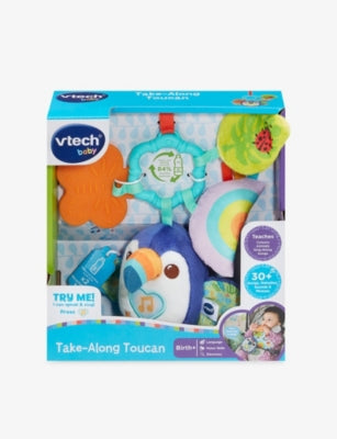 VTech Take Along Toucan interactive soft toy, imported from the UK