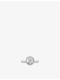 The Diamond Lab 18ct white-gold 1.85ct lab-grown diamond ring - British product