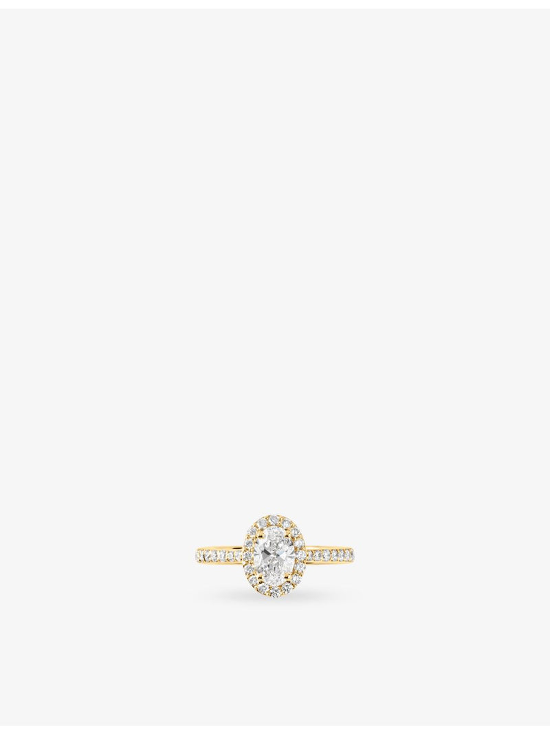 The Diamond Lab 2.11ct oval-cut lab-grown diamond ring - British product