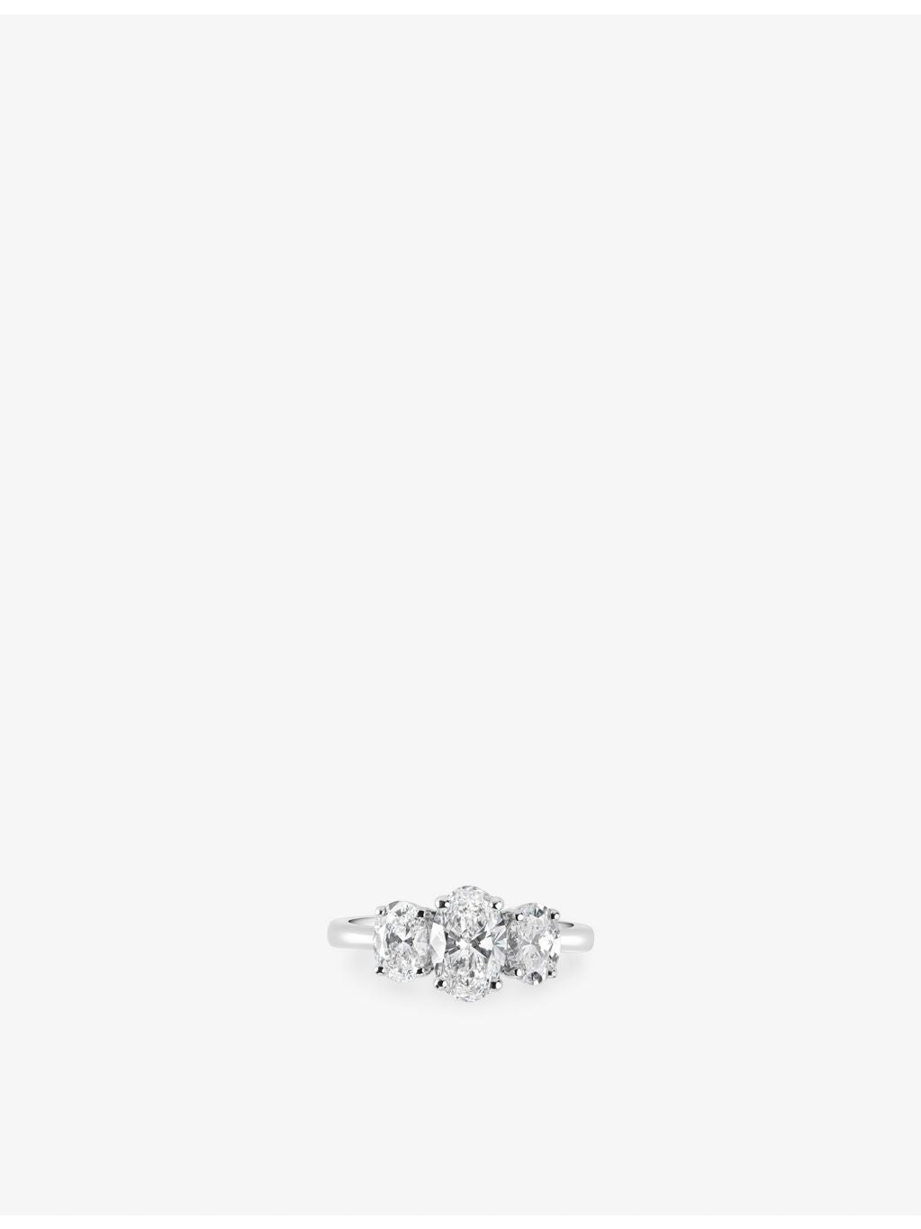 The Diamond Lab oval lab-grown diamond ring 2.11ct, imported from the UK