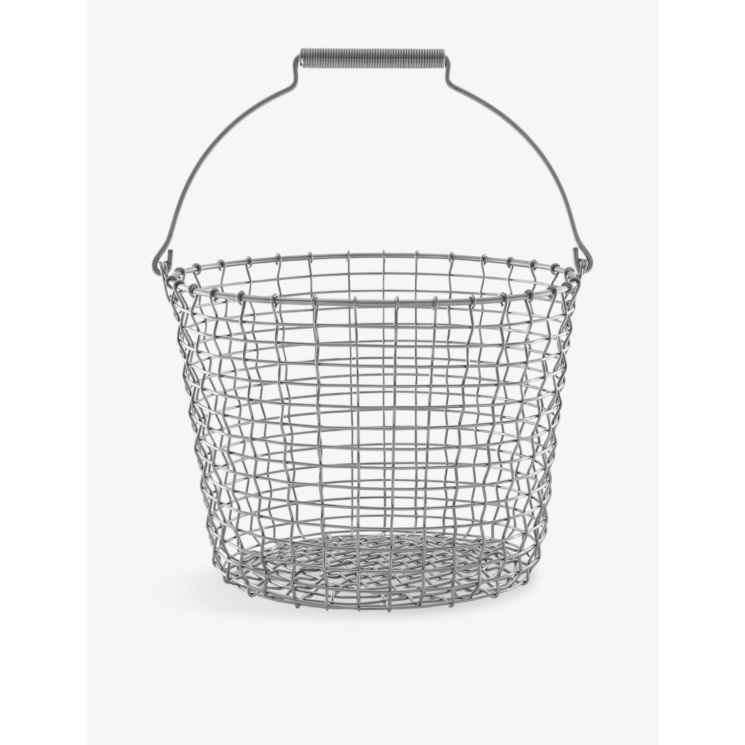 Korbo woven metal storage bucket 24cm (British brand)