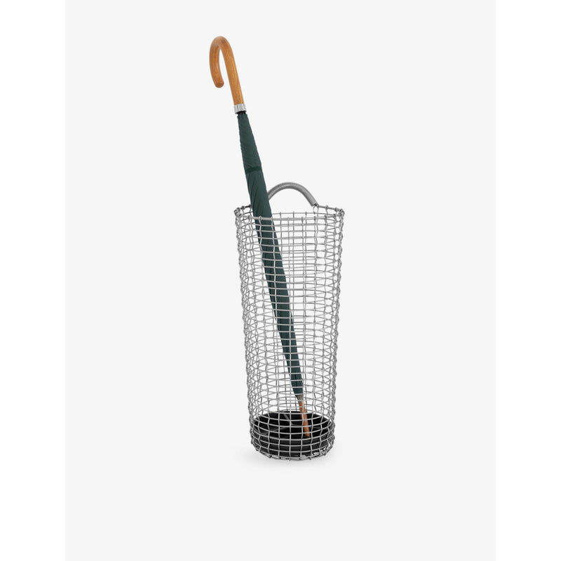 Korbo woven metal umbrella stand 54cm - British product