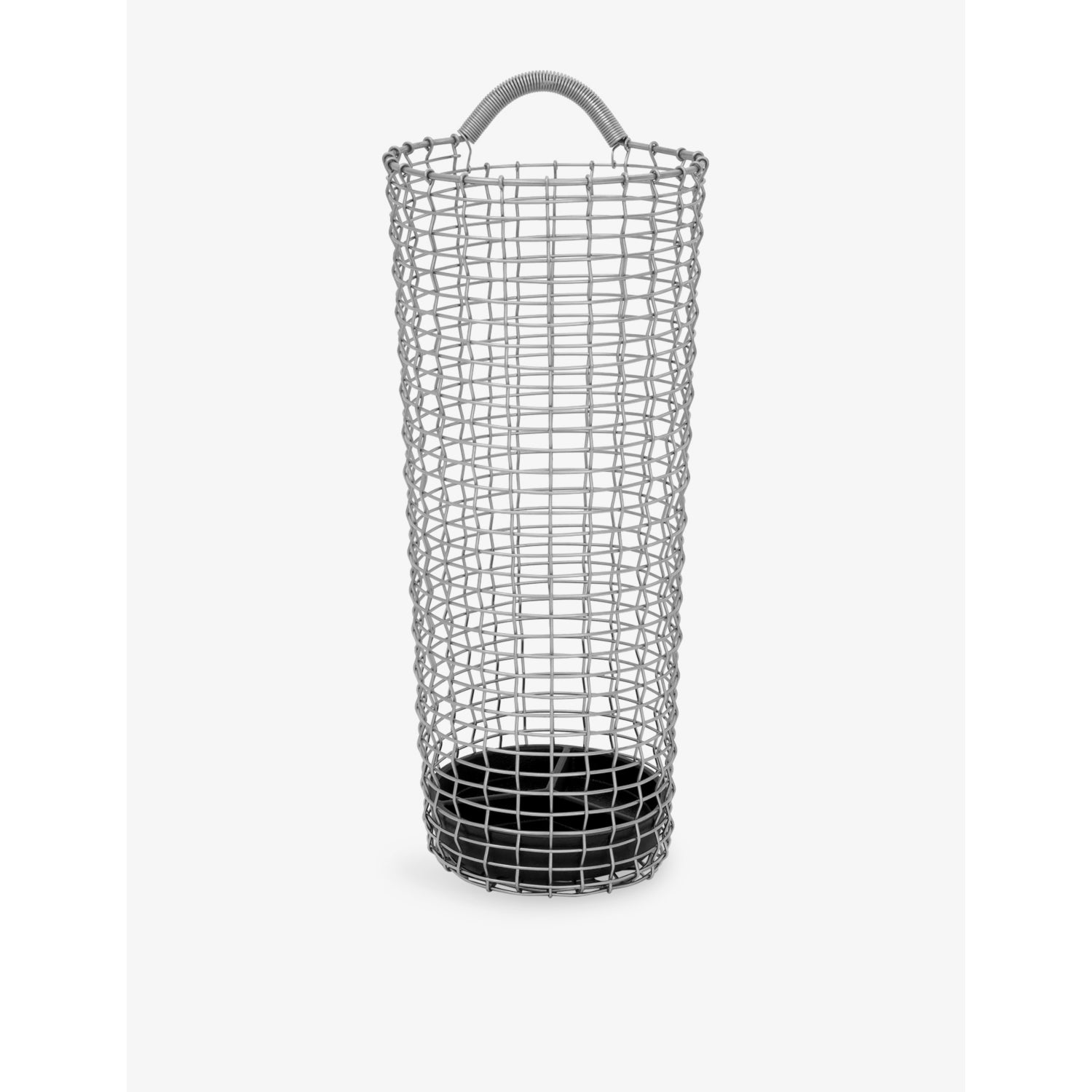 Korbo woven metal umbrella stand 54cm - British product