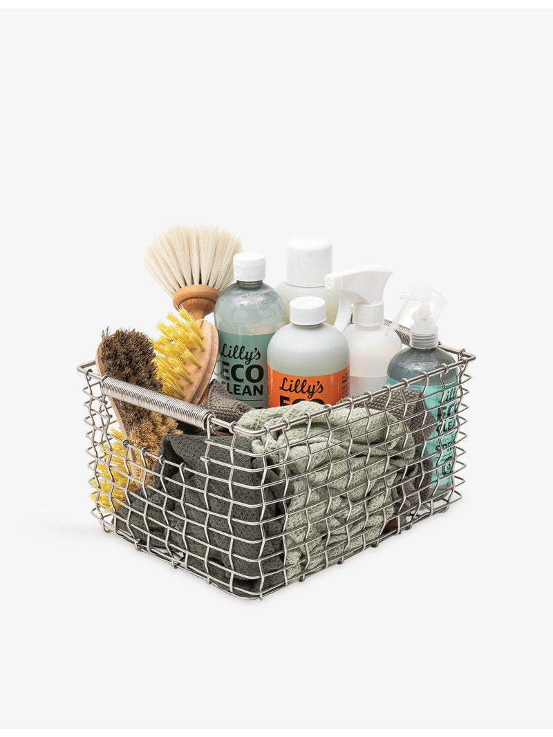 Korbo metal storage basket rectangular 32cm, imported from the UK