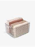 Korbo metal storage basket rectangular 32cm, imported from the UK