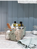 Korbo metal storage basket rectangular 32cm, imported from the UK