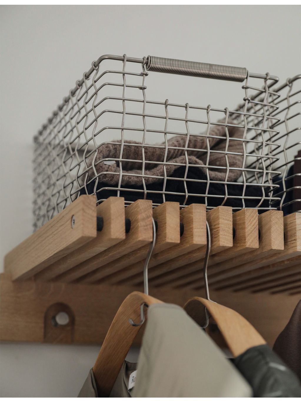 Korbo metal storage basket rectangular 32cm, imported from the UK