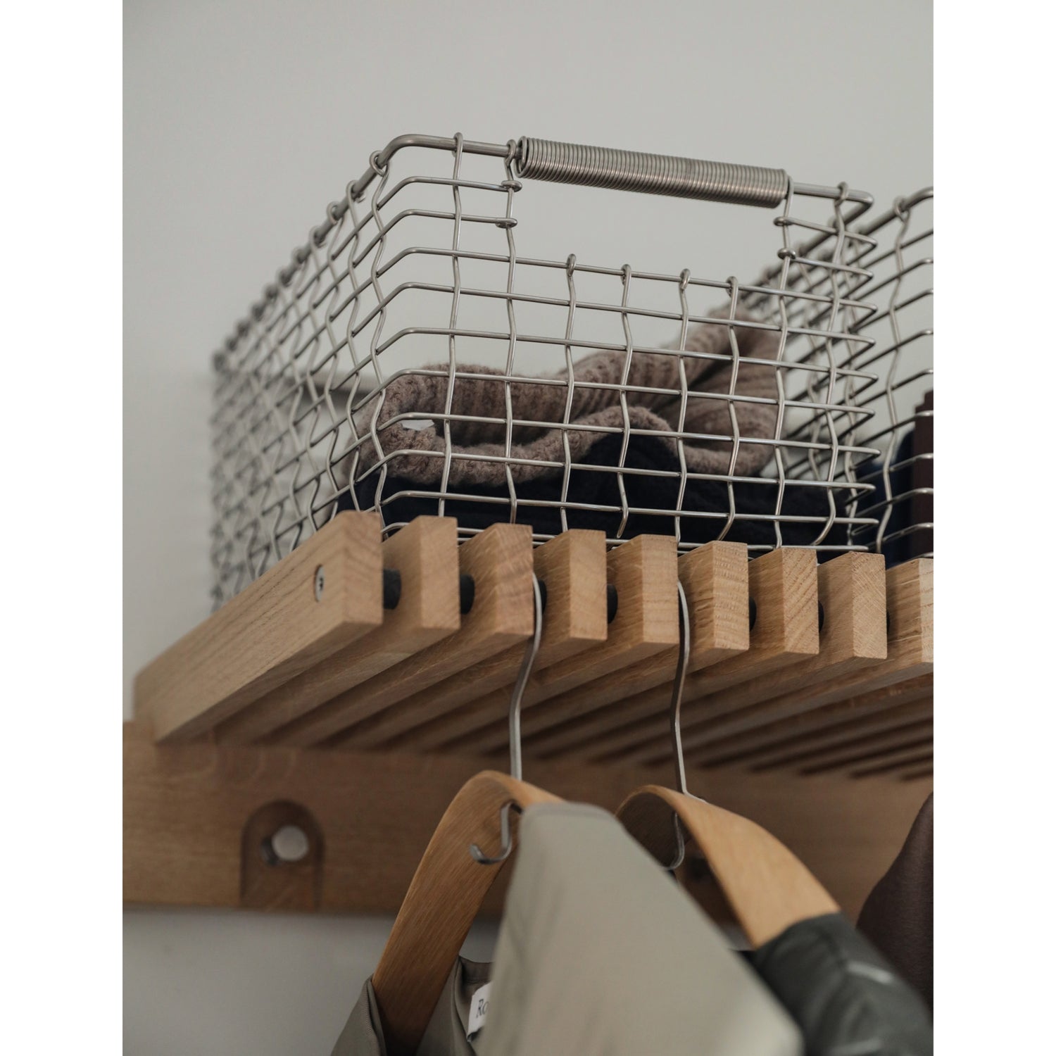 Korbo metal storage basket rectangular 32cm, imported from the UK