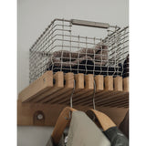 Korbo metal storage basket rectangular 32cm, imported from the UK