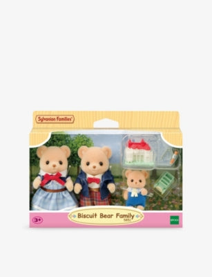 Sylvanian Families Biscuit Bear Family Playset, UK version