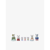Sylvanian Families Cottontail rabbits family playset seven figures - British product