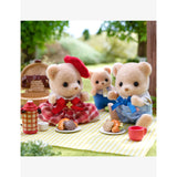Sylvanian Families biscuit bear sibling playset - British product
