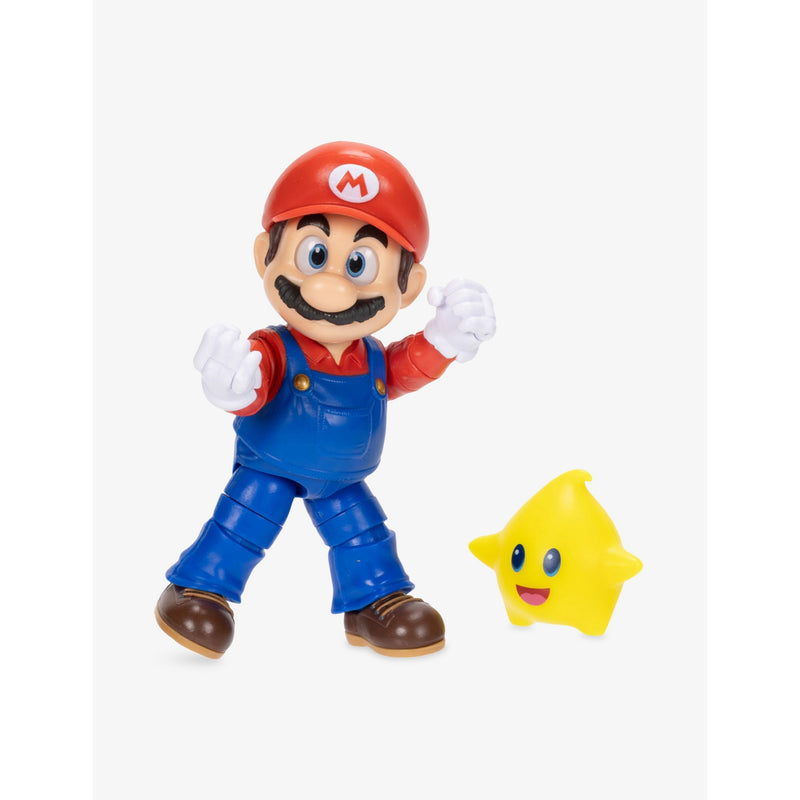Mario action figure 13cm with star accessory, UK version