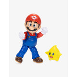 Mario action figure 13cm with star accessory, UK version