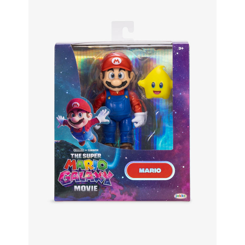 Mario action figure 13cm with star accessory, UK version