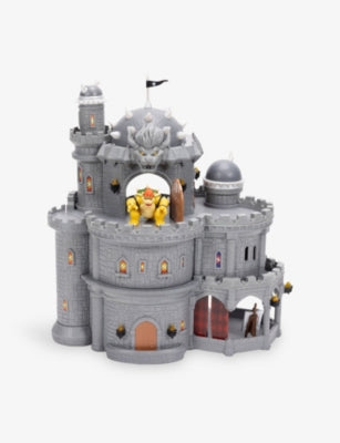 Super Mario Bowser Castle playset with figure and accessories - British product
