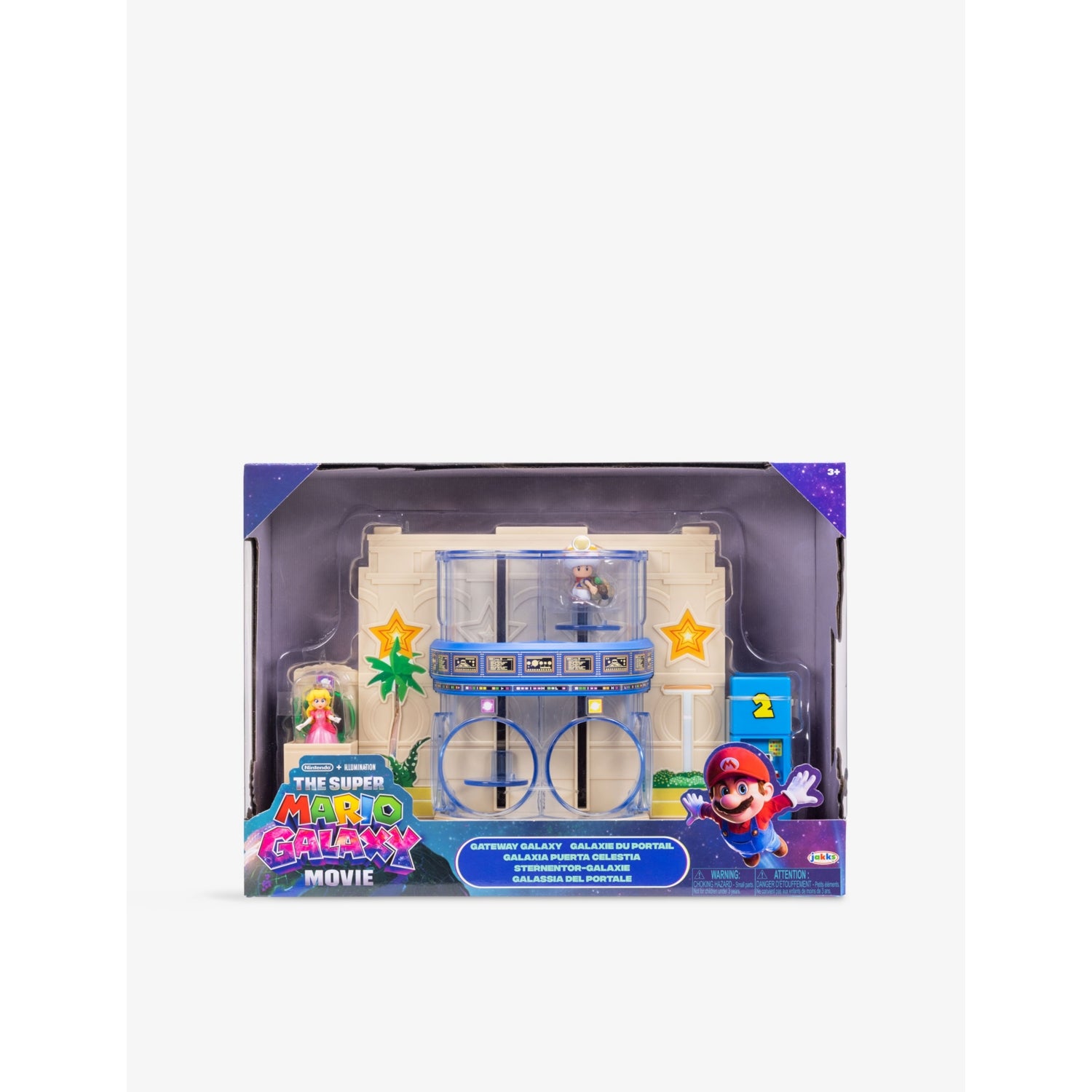 Super Mario Galaxy Movie Gateway Galaxy playset, UK version